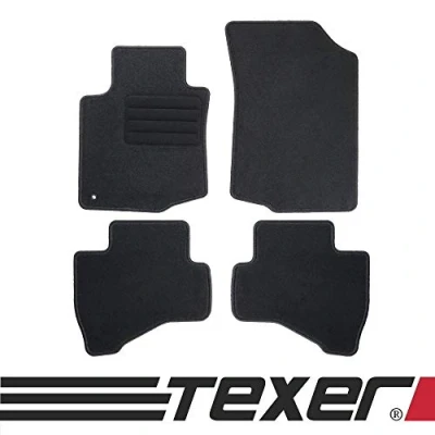 Abbildung von CARMAT TEXER Textil Fußmatten Passend für Toyota Aygo I Bj. 2005 2014 Basic