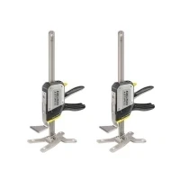 Abbildung von STANLEY FATMAX Einhand Montagewerkzeug TradeLift Set FMHT83552 1 (Hebewerkzeug zum Halten, Heben, Stützen, Senken von schweren Objekten bis 150kg, präzise Feinjustierung, ideale helfende Hand) 2 Stück