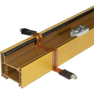 Abbildung von Renkforce Antennen, SAT Anschlusskabel [1x F Buchse 1x Buchse] 30.00 cm Fensterdurchführung Kupfer