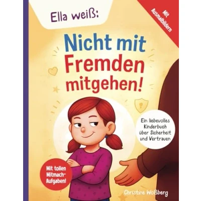 Abbildung von Ella weiß: Nicht mit Fremden mitgehen: Ein liebevolles Kinderbuch über Sicherheit und Vertrauen