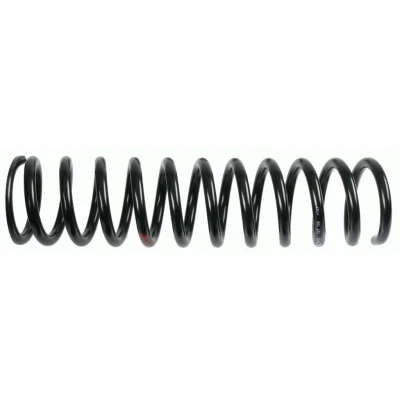Abbildung von SACHS 997 108 Fahrwerksfeder Rot, gelb MERCEDES BENZ: W124 T modell, Limousine, E Klasse Limousine