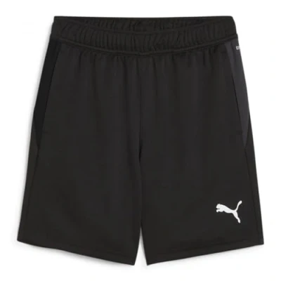 Abbildung von Puma Fussball Teamsport Teamgoal kurze Sporthose für Kinder, Größe: 128, Schwarzweissgrau