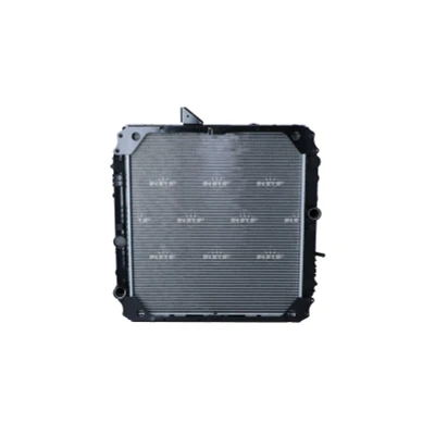 Abbildung von NRF 503475 Kühler, Motorkühlung Aluminium 620 545 34 mit Rahmen Kühlrippen gelötet