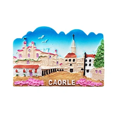 Abbildung von wedaredai 3D Caorle Italien Kühlschrank Magnet Reise Aufkleber Souvenirs, Kunstharz Home &amp; Küche Dekoration, Aus China