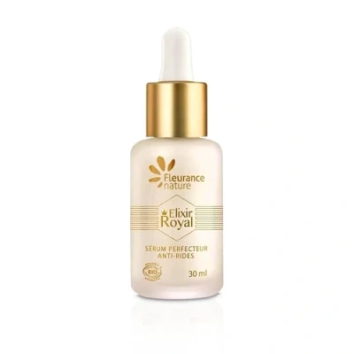 Abbildung von Fleurance Nature Elixir Royal Serum Perfecteur Anti Falten Bio Kosmetik zertifiziert Cosmos Ecocert Gesichtspflege gegen für Damen Hyaluronsäure Gesicht 21192