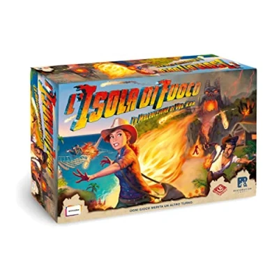 Abbildung von Asmodee Die Insel Feuer Der Fluch von Vul Kar Brettspiel
