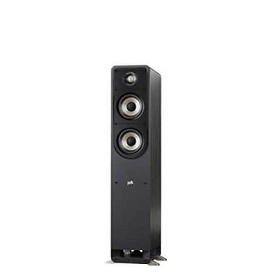 Abbildung von Polk Audio Signature S50E Standlautsprecher, HiFi Lautsprecher für Musik und Heimkino Sound, passiver Full Range Lautsprecher, 20 150 Watt, 8 Ohm, High Res, 42Hz 40kHz (Stück)