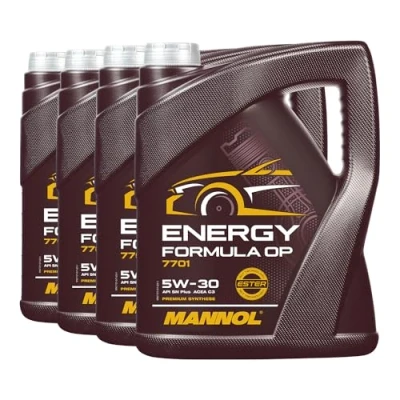 Abbildung von 4x 5l, MANNOL 7701 Formula OP 5W 30 DPF C2 C3 Dexos 2 Motoröl