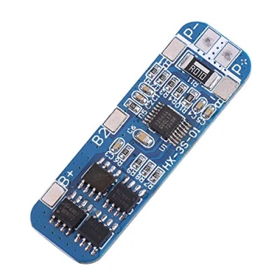 Abbildung von 3Series 11.1V 12V 12.6V Li Ion Lithium Batterie Schutzbrett Akku Lade Schutzplatine PCB BMS Modul(1#：9 10A)
