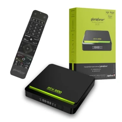 Abbildung von Gloriaforce Streaming Box RTX Duo 4K UHD Android 11 IP Netzwerk Receiver