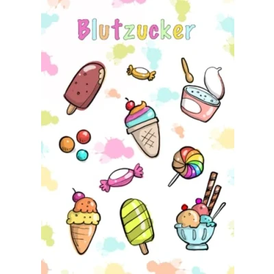 Abbildung von Blutzucker: Diabetes Tagebuch zum tabellarischen Erfassen deiner Blutzuckerwerte