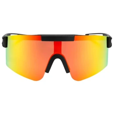 Abbildung von CHPO Unisex Sonnenbrille, Größe: One Size, Black/red mirror