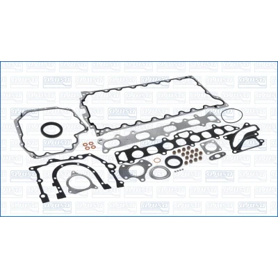 Abbildung von AJUSA 51035800 Dichtungsvollsatz, Motor ohne Zylinderkopfdichtung JEEP: WRANGLER 3