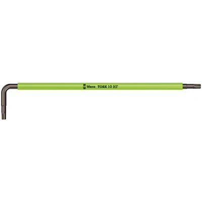 Abbildung von Wera 05024473001 967 SXL HF TORX Winkelschlüssel Mehrfarbig mit Haltefunktion, Lang, TX 10