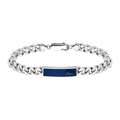 Abbildung von Lacoste Gliederarmband für Herren Kollektion SET&amp;MATCH Verziert mit petit piqué Muster 2040097