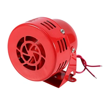 Abbildung von Sirene 12V Auto,Polizei Motorrad,Sirene 12V,Auto Aif,Sirene Horn Alarm,12V Metall Elektroauto Lkw Motorrad Angeebene Luft Alarm Laut 50S Rot