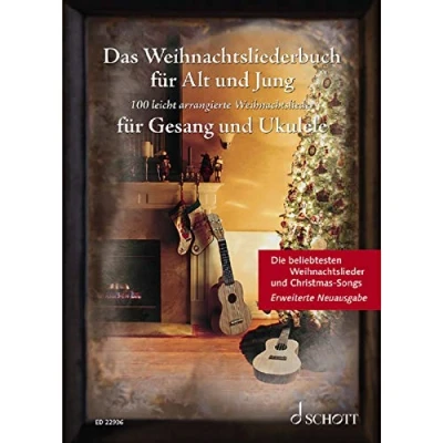 Abbildung von Das Weihnachtsliederbuch für Alt und Jung: 100 beliebte Weihnachtslieder leicht arrangiert Gesang Ukulele Erweiterte Neuausgabe. ... Liederbuch. (Liederbücher Jung)