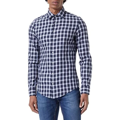 Abbildung von Seidensticker Business SLIM Hemd, Herren, Größe: 40, Dark blue
