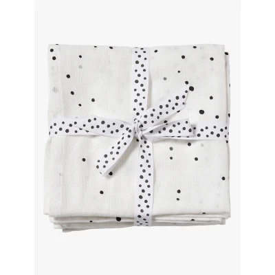 Abbildung von Done By Deer Decke Dreamy Dots 120x120 2er Pack, White