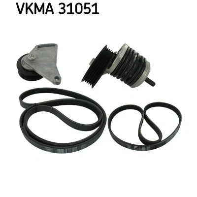 Abbildung von SKF VKMA 31051 Keilrippenriemensatz AUDI: A6 C5 Limousine, Avant, A4 B5 VOLKSWAGEN: Passat Variant, Limousine