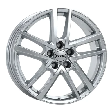 Abbildung von RIAL 5 loch 16Zoll 100mm Alufelge ASTORGA Brillantsilber lackiert AST60635V71 0 Felge