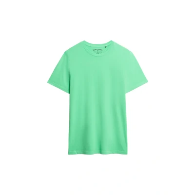 Abbildung von Superdry Essential Tshirt basic, Herren, Größe: 3XL, Washed dry fluro lime