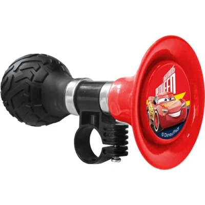 Abbildung von Disney Unisex Cars Fahrradhupe, Mehrfarbig, 6 cm Durchmesser