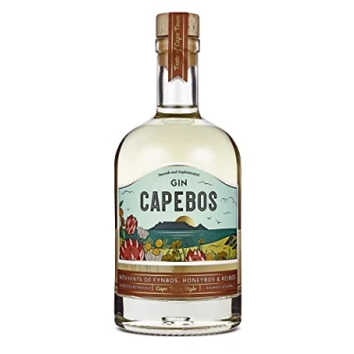 Abbildung von Wajos Capebos Gin 42% vol 500ml mit Botanicals die an Südafrika erinnern Perfekt für Tonic &amp; Cocktails Geschenk