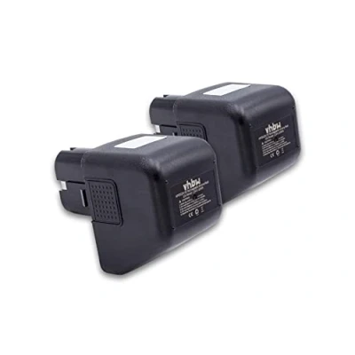 Abbildung von vhbw 2 x NiMH Akku 1500mAh (12V) kompatibel mit Elektro Werkzeug Gesipa Accubird, Firebird, Powerbird, Punchbird Ersatz für 70291510061.
