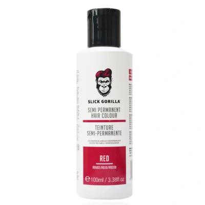 Abbildung von Slick Gorilla Semi permanente Haarfarbe, vegan, tierversuchsfrei, Rot (100 ml, Rot)