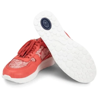 Abbildung von vitaform Damenschuhe Sneaker Hirschleder