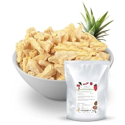 Abbildung von TALI Ananasstücke JUMBO gefriergetrocknet 250 g (1/16 Schnitt)