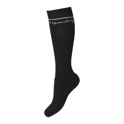 Abbildung von Horka Socken Equestrian Pro Schwarz/Silber L