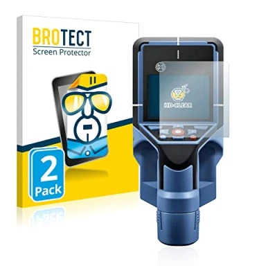Abbildung von BROTECT (2 Stück Schutzfolie für Bosch D tect 200 C Wallscanner Displayschutz Folie Ultra Klar