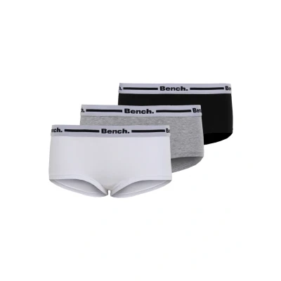 Abbildung von Bench 3 PACK Panties für Kinder, Größe: 122/128, Grey/black/white