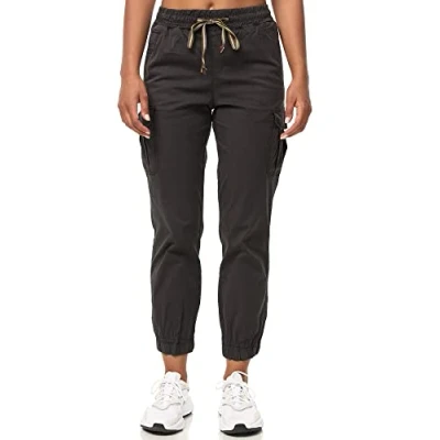 Abbildung von Tazzio Cargohose, Damen, Größe: Small, Anthrazit