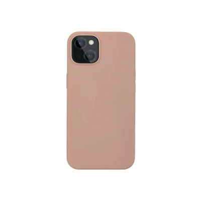 Abbildung von Apple iPhone 13 Hülle Recyceltem Silikon dbramante1928 Soft Case/Backcover Handyhülle Rosa
