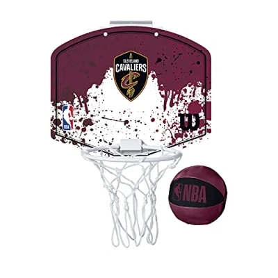 Abbildung von Wilson MINI Basketballkorb NBA TEAM HOOP, CLEVELAND CAVALIERS, Kunststoff