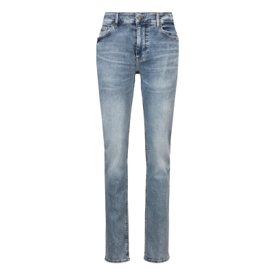 Abbildung von BOSS ORANGE Slim fit Jeans &quot;Delaware BC C&quot;, mit Leder Badge