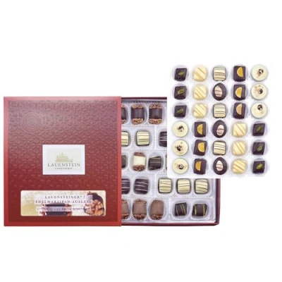 Abbildung von Lauensteiner Marzipan Pralinen Auslese 56 handgefertigte Trüffel und mit Alkohol 700g, 11 fach sortiert Schokoladengeschenk für Liebhaber Geschenk Frauen, Männer, Oma, Opa