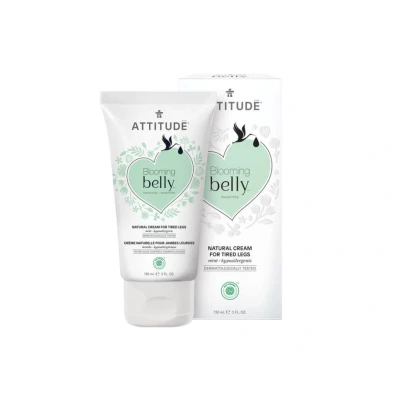 Abbildung von Attitude Blooming Belly Natural Cream for Tired Legs 150ml