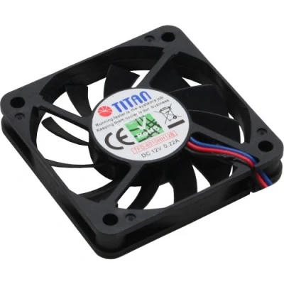 Abbildung von Titan TFD 6010HH12B Lüfter, 60 x 10 mm schwarz