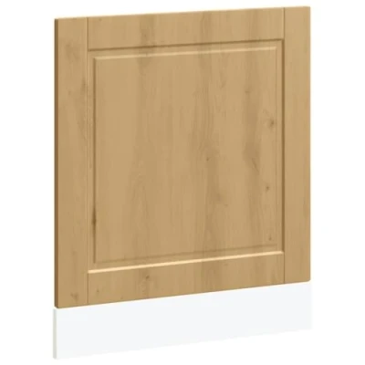 Abbildung von vidaXL Geschirrspülerblende Porto Artisan Eiche 60x1,5x67 cm, Geschirrspüler Frontblende, Verkleidung, Geschirrspülerfront