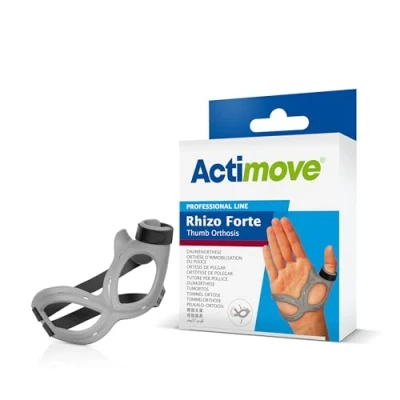 Abbildung von Actimove Rhizo Forte Daumenorthese Grau Links Gr.s 1 St