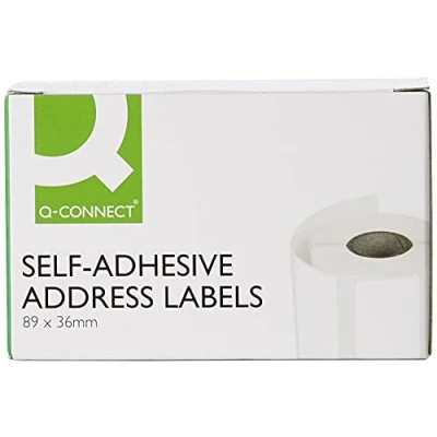 Abbildung von Best Price Square Address Labels 89X36MM (PK250) KF26073 by Q Connect