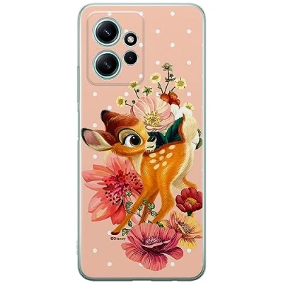 Abbildung von ERT GROUP Handyhülle für Xiaomi REDMI Note 12 4G Original und offiziell Lizenziertes Disney Muster Bambi 014 optimal an die Form des Handy angepasst, hülle aus TPU