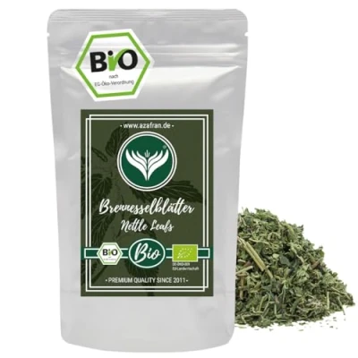 Abbildung von Azafran BIO Brennnessel Blätter Brennnesselblätter Tee lose getrocknet Brennessel 250 g