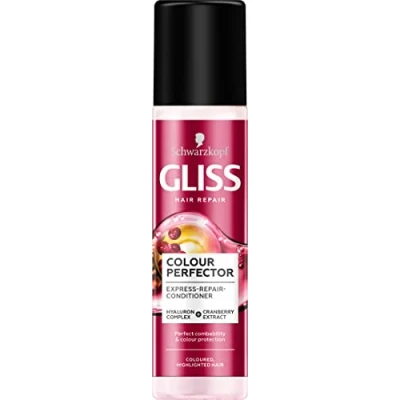 Abbildung von Schwarzkopf Gliss Colour Perfector Express Conditioner für gefärbtes und aufhellendes Haar 200ml
