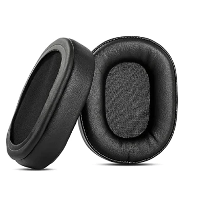 Abbildung von Professionelle Ersatz Ohrpolster Kissen Kompatibel mit Sony MDR RF895RK Headset weichem Lederschaum