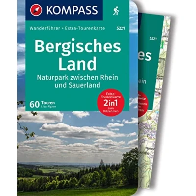 Abbildung von KOMPASS Wanderführer Bergisches Land, Naturpark zwischen Rhein und Sauerland, 60 Touren mit Extra Tourenkarte: GPS Daten zum Download